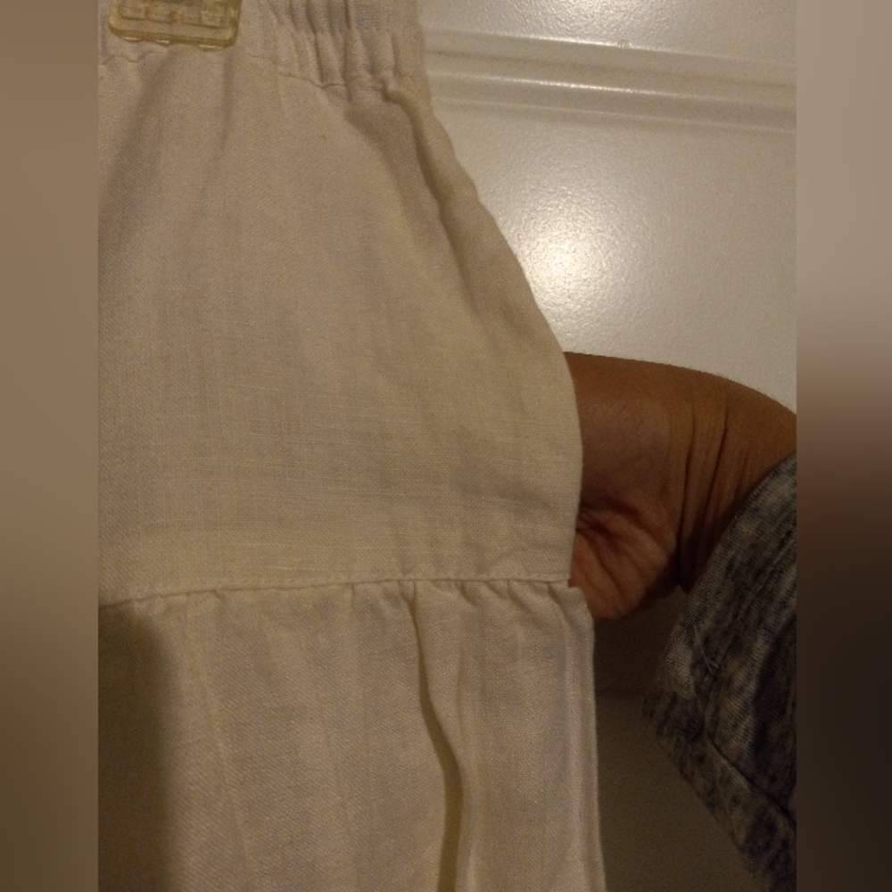 Linen Skirt - image 4